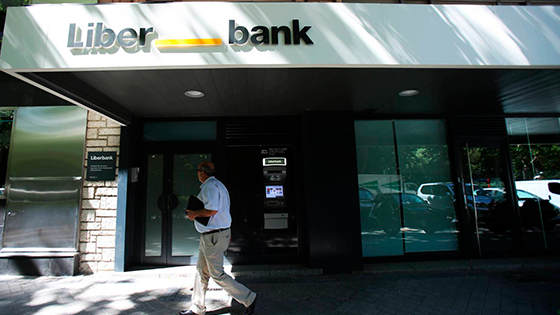 Sucursal de un banco Liberbank